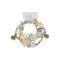 Pulsera de ramillete elástico con cuentas de vidrio Nadya | 1 unidad: ¡simplemente agregue flores!