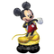 Globo de papel de aluminio Mickey Mouse Forever Disney Airloonz de 52 pulgadas | Mide más de 4 pies de altura, ¡no requiere helio!