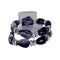 Pulsera de ramillete elástico con flor Polaris | 1 unidad: ¡simplemente agregue flores!