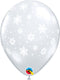 11" Snowflakes-A-Round Latex Balloons | 50 ct.