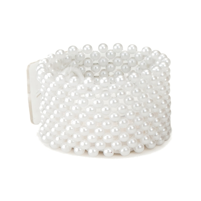 Pulsera de ramillete elástico de flores clásicas | 1 unidad: ¡simplemente agregue flores!