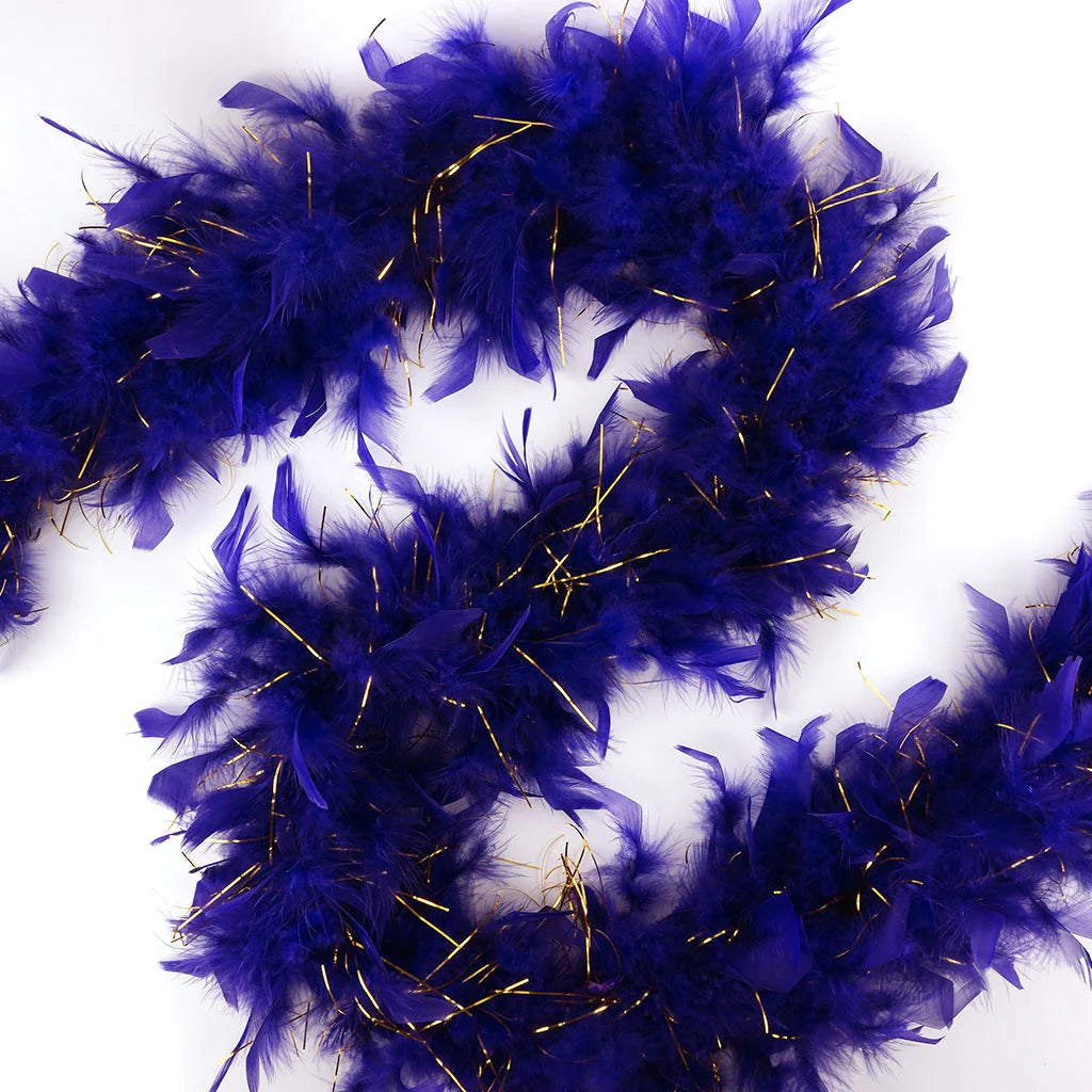 5' Feather Boas Chandelle Lurex Line | 1 Count