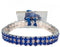 Brazalete de mujer sofisticado - Brazalete de ramillete de diamantes de imitación | 1 unidad: ¡simplemente agregue flores!
