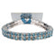 Brazalete de mujer sofisticado - Brazalete de ramillete de diamantes de imitación | 1 unidad: ¡simplemente agregue flores!
