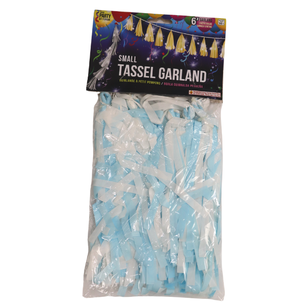 8" | 12" Foil Balloon Tassel Garland - 6 Foot String | 1 Count