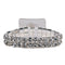 Dazzle Shazaam Flower Pulsera elástica con ramillete de diamantes de imitación | 1 unidad: ¡simplemente agregue flores!