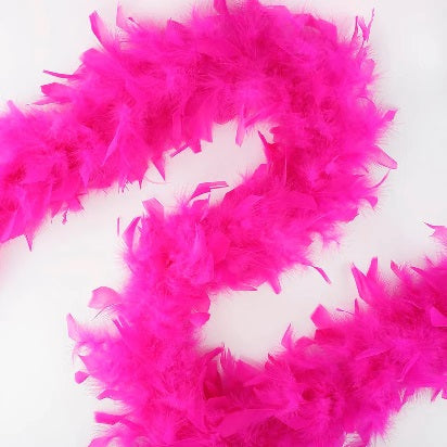 Chandelle de boas de plumas de 60"