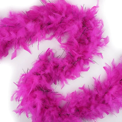 5' Feather Boas Chandelle Lurex Line | 1 Count