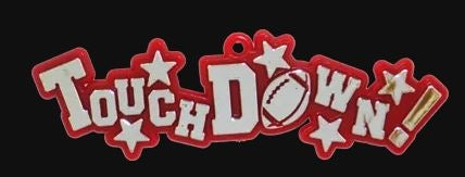 Abalorio Touchdown de 1" x 4" 1 ud.