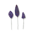 Laser Artificial Leaves Holographic Wired Stem | 48 Pieces -