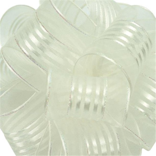 #3 Offray Veronica Sheer Ribbon - 5/8 Inch Wide, 25 Yards Long | 1 Spool