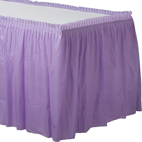 Faldas de mesa de plástico Amscan | 1 cuenta