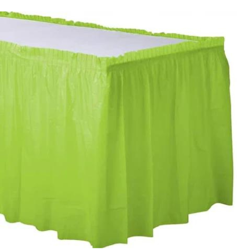 Amscan Plastic Table Skirts | 1 Count