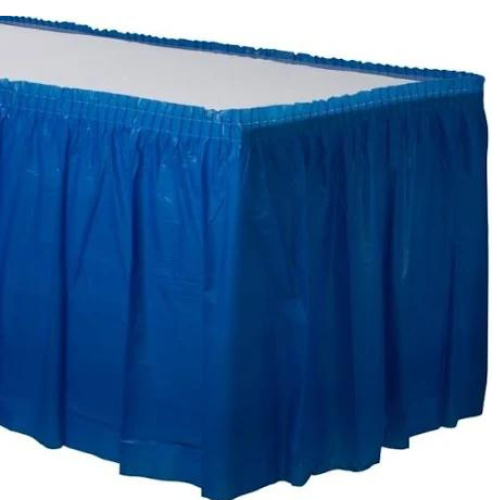 Amscan Plastic Table Skirts | 1 Count