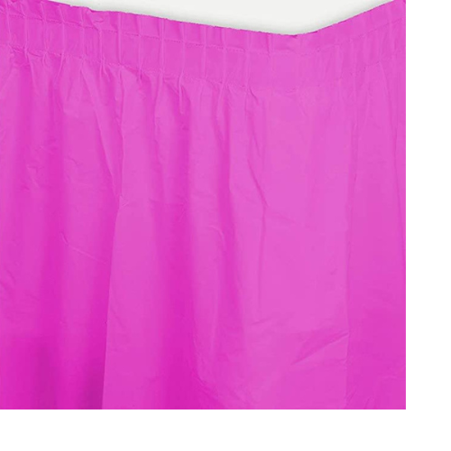 Amscan Plastic Table Skirts | 1 Count