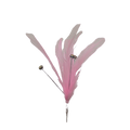 Flutterzz - Rhinestone Wired Feather Floral Accessories | 3 Count
