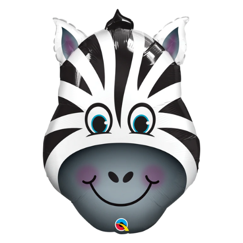 Globo Foil Zebra Zany de 32" (D)