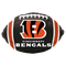 Globo de aluminio de fútbol de la NFL de los Cincinnati Bengals de 17" | Compre 5 o más y ahorre un 20 %