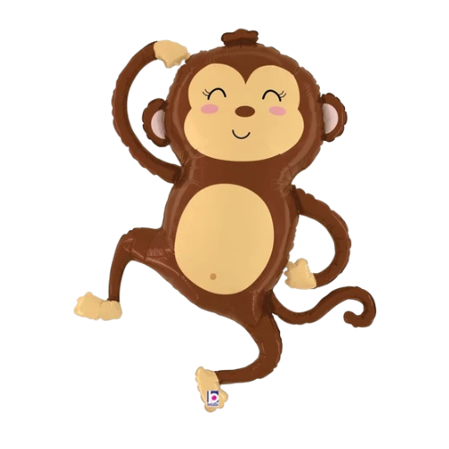 33" Jungle Monkey Foil balloons