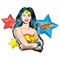 36" Wonder Woman Super Shape Foil Balloon