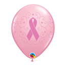 Globo de látex de concienciación sobre el cáncer de mama de 11.0 in | 50 unidades