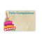 Feliz Cumpleanos Torta Recinto Tarjetas | 50 unidades | Liquidación: hasta agotar existencias