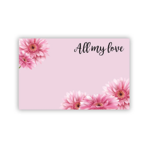 All My Love Enclosure Cards | 50 Count