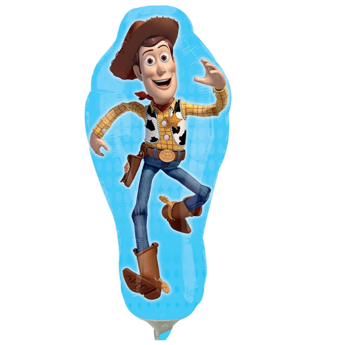 14" Toy Story Woody Airfill Foil Balloon | Buy 5 Or More Save 20%