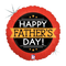 Globo de lámina holográfica con pancarta del Día del padre de 18" (P18) | Compre 5 o más y ahorre un 20 %