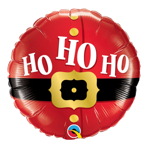 18" Santa's Belt Christmas Foil Balloon (WSL) | Clearance - While Supplies Last!