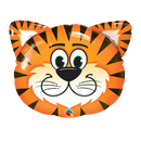 Globo de relleno de aire de hoja plana de tigre con cosquillas de 14" | Compre 5 o más y ahorre un 20 %