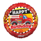 Globo de aluminio de camión de bomberos de cumpleaños de 18" | Compre 5 o más y ahorre un 20 %