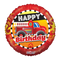 18" Birthday Fire Truck Foil Balloon | Buy 5 Or More Save 20%