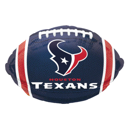 17" Anagram Houston Texans NFL Football Foil Balloon | Buy 5 Or More Save 20%