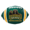 Globo de lámina de fútbol (WSL) de la Universidad de Baylor de 17" | Compre 5 o más y ahorre un 20 %