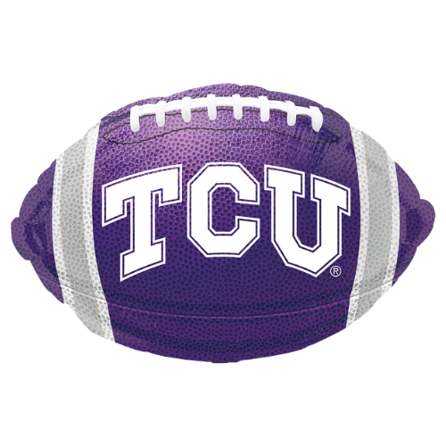 17" TCU College Football Foil Balloon | Buy 5 Or More Save 20%