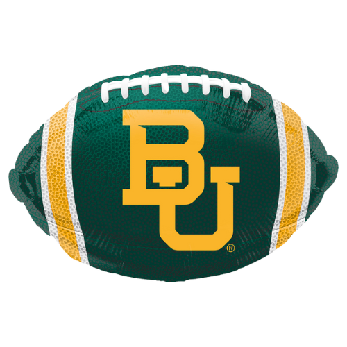 17" Baylor Bears College Football Foil Balloon (D) | Buy 5 Or More Save 20%