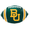 Globo de lámina de fútbol americano universitario Baylor Bears de 17" (D) | Compre 5 o más y ahorre un 20 %