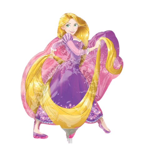 14" Princess Tangled Airfill Foil Balloon | Buy 5 Or More Save 20%