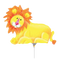 14" Jungle Party Lion Airfill Foil Balloon | Buy 5 Or More Save 20%