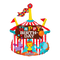 14" Happy Birthday Circus Foil Balloon Airfill | Buy 5 Or More Save 20%