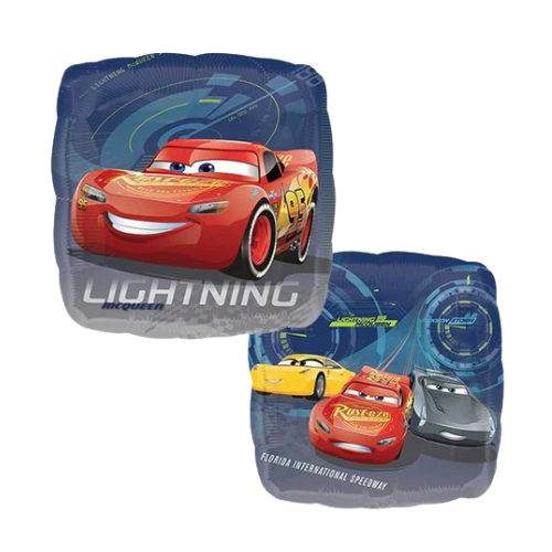 9" Disney Cars Airfill Foil Balloon | Buy 5 Or More Save 20%