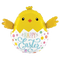 24" Easter Egg Chick Foil Balloon (P30)