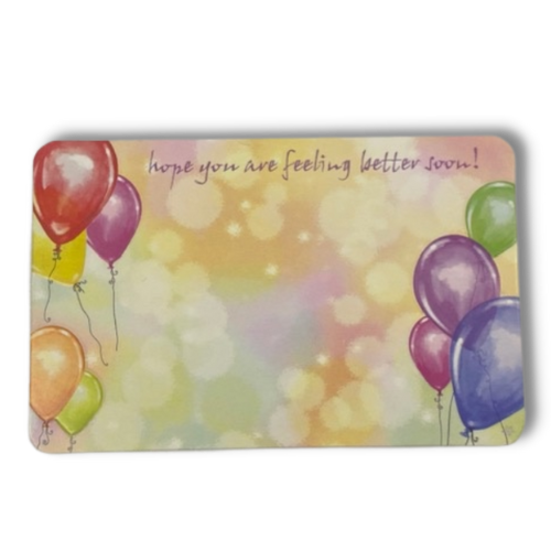 Hope You Are Feeling Better Soon Enclosure Cards | 50 Count | Clearance - While Supplies Last