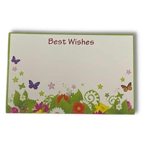 Best Wishes Enclosure Cards | 50 Count | Clearance - While Supplies Last