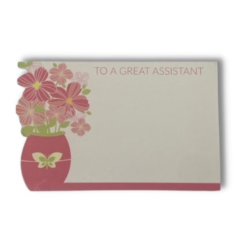 To A Great Assistant Enclosure Cards | 50 Count | Clearance - While Supplies Last