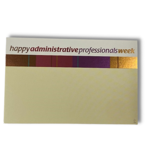 Happy Admin. Professionals Week Enclosure Cards | 50 Count | Clearance - While Supplies Last