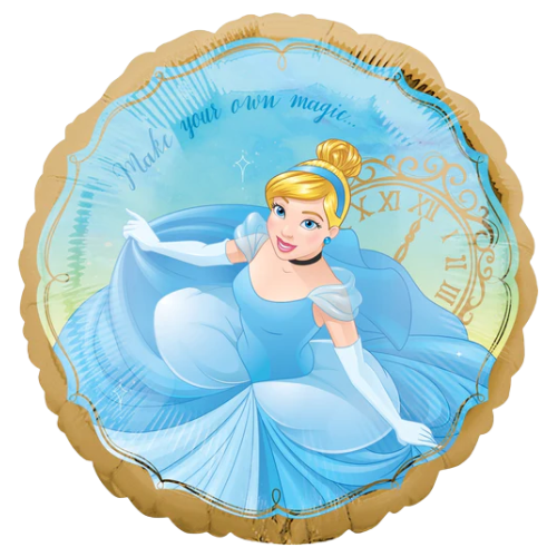 17" Cinderella Once Upon a Time Foil Balloon | Buy 5 Or More Save 20%