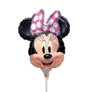 14" Minnie Forever Disney Foil Airfill Balloon | Buy 5 Or More Save 20%