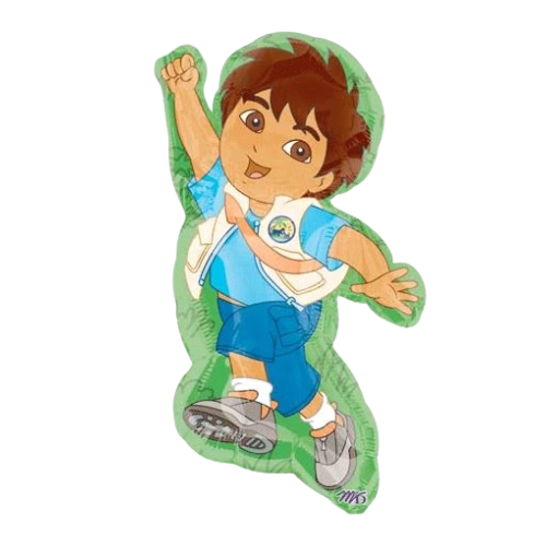 14" Go Diego Go Foil Airfill Balloon | Buy 5 Or More Save 20%